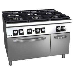 Plinski štednjak sa šest plamenika i plinskom pećnicom FAGOR C-G961 - linija 900