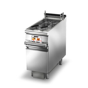 Digitalna električna friteza 22 litre, 1 korito, filtriranje ulja, auto podizanje košare - BARON Q90FREV/E422FA